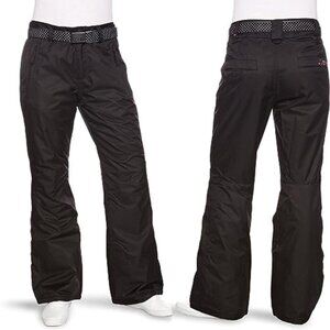O'Neill Insulated Snow Pants Black Escape Sking Snowboard Belt Small